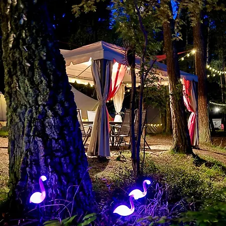 Luxussátor Caravana Juliana - Glamping Swaderki